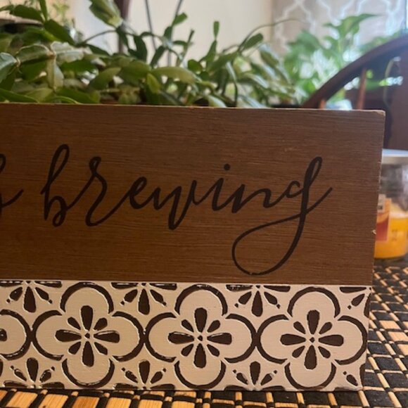 4/$12~Love Is Brewing Wall Hanging - Picture 5 of 9